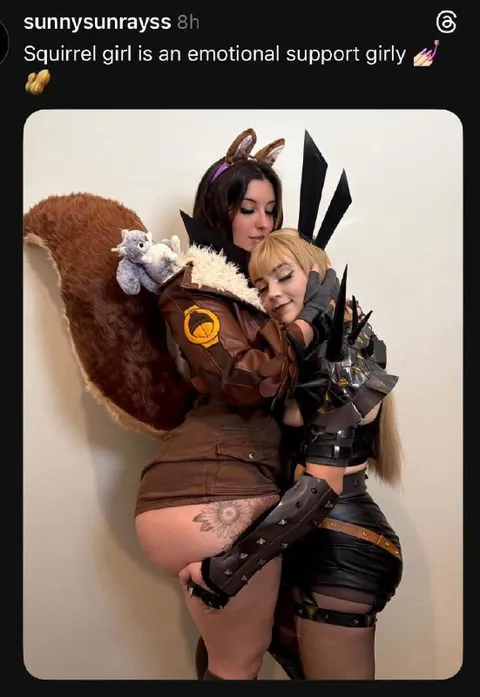 Squirrel Girl Emotional Support Girly