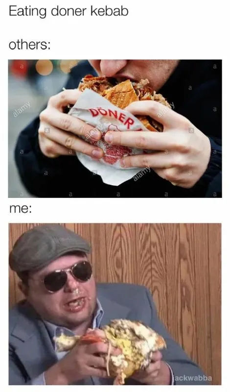 Others Versus Me Eating Döner