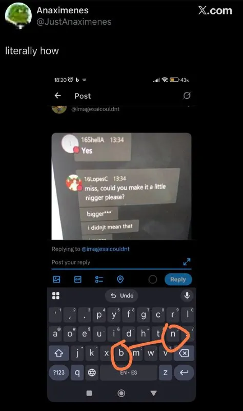 Keyboard Letter Mix-Up