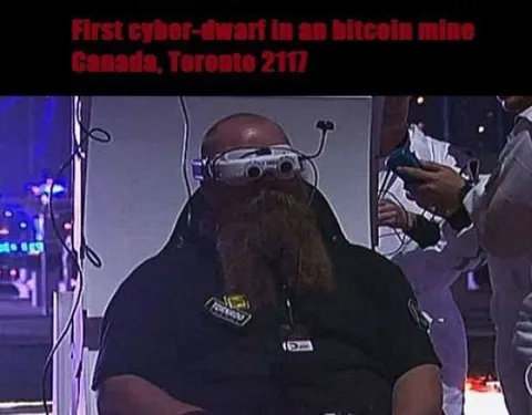 First Cyber-Dwarf in Bitcoin Mine