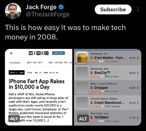iPhone Fart App Makes $10,000