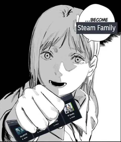 Become Steam Family