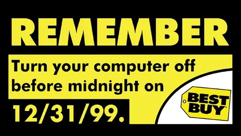 Y2K Computer Shutdown Warning