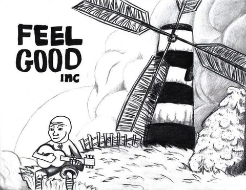Feel Good Inc Windmill Drawing