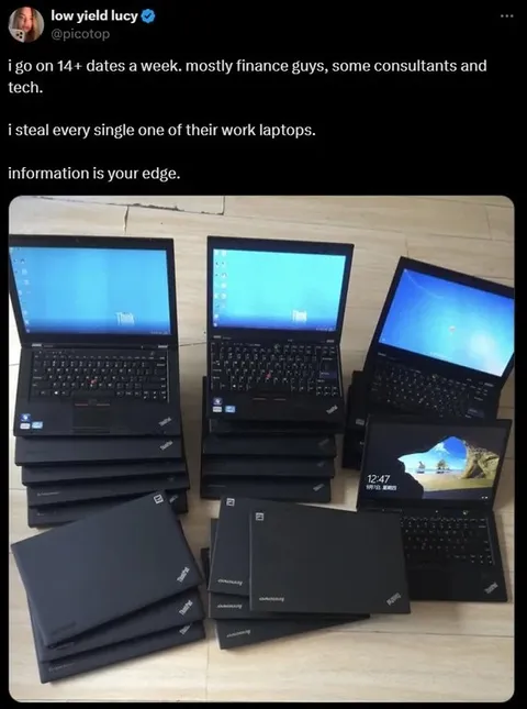 Laptop-Stealing Finance Dates