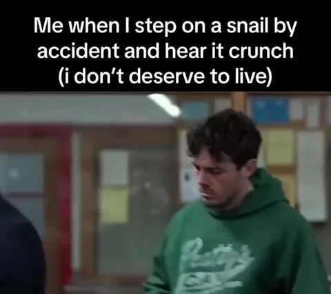 Accidentally Crushes a Snail