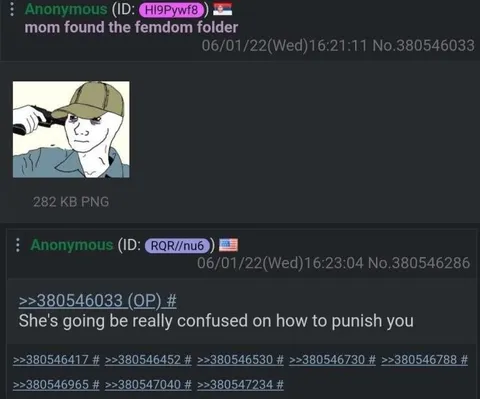 Mom Finds Femdom Folder