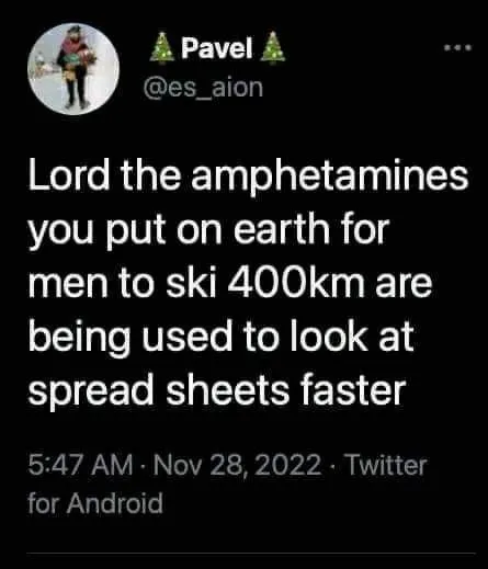 Amphetamines for Spreading Sheets