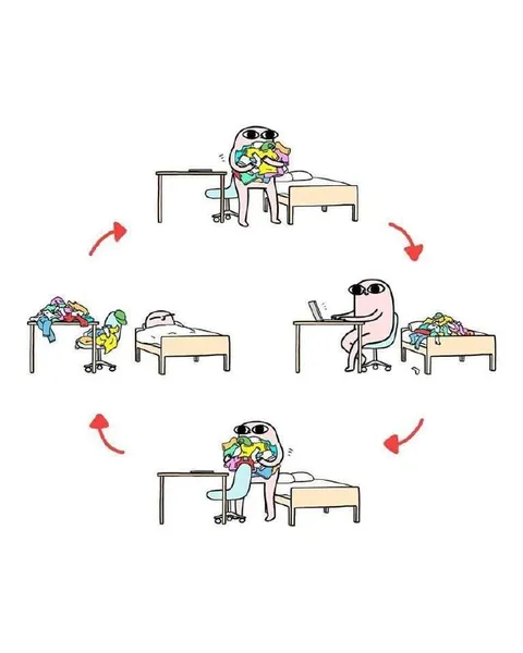 Бесконечный цикл стирки