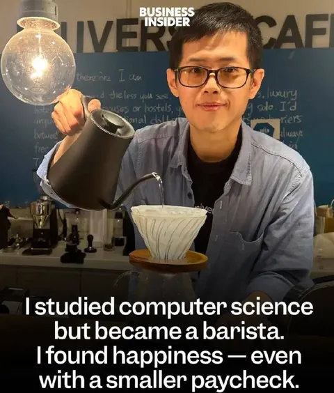 Studied Computer Science, Became Barista