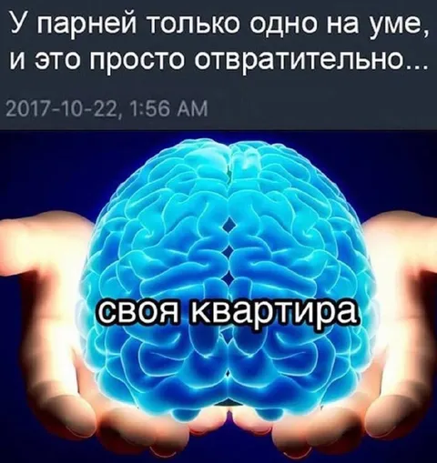 У парней только одно на уме