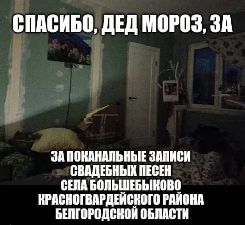 Спасибо, Дед Мороз за записи
