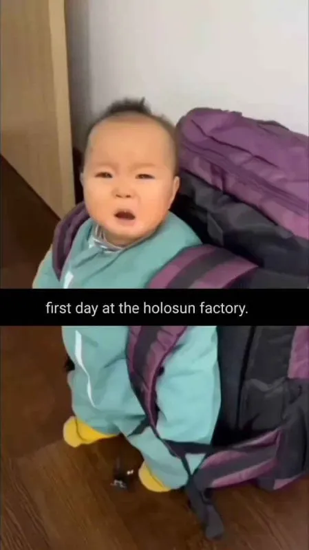 First Day at Holosun Factory