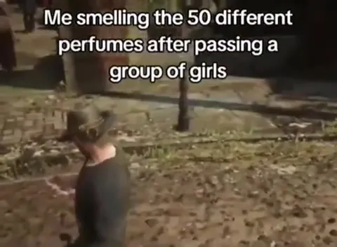 Overwhelmed by Perfume Clouds