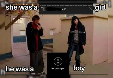 She Was a Girl He Was a Boy