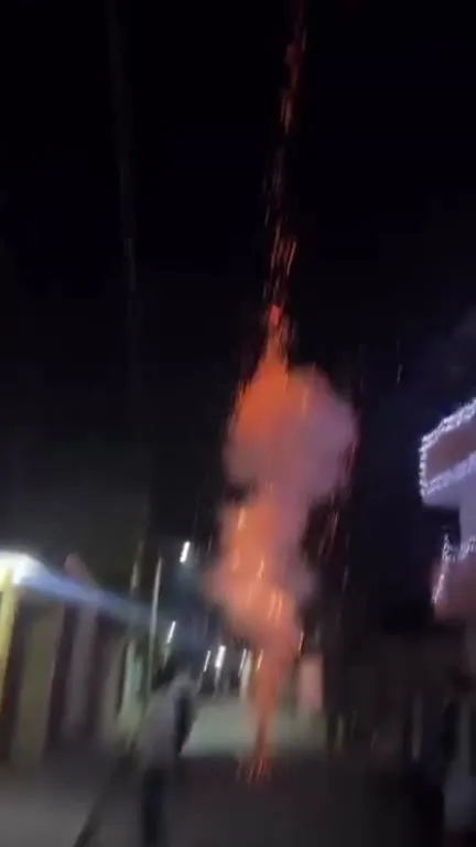 Street Firework to LAN Port