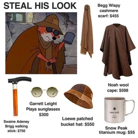 Steal His Look Fox Edition