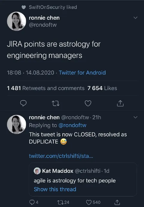 JIRA Points Are Astrology