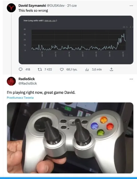 Iron Lung Game Sales Spike