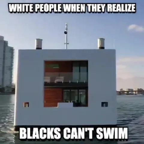 White People Realize Blacks Can Swim