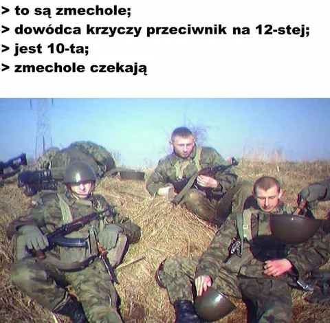 Zmechole czekają na przeciwnika