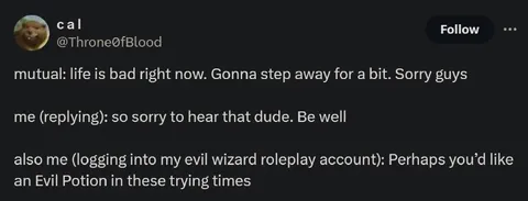 Evil Potion in Trying Times