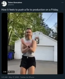 Pushing a Friday Fix to Production