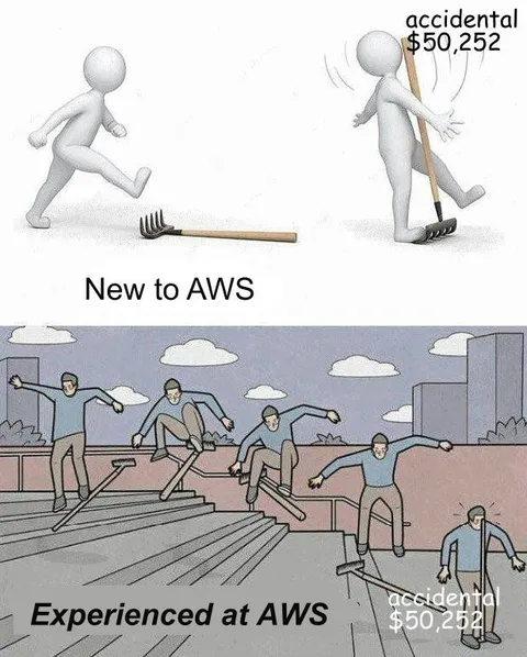 New to AWS vs Experienced at AWS