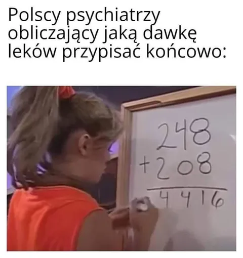 Polscy psychiatrzy liczą dawkę leków
