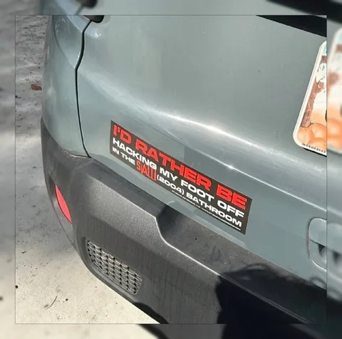 I'd Rather Be Hacking Into My Foot