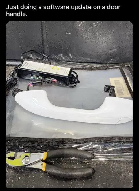 Software Update for Door Handle