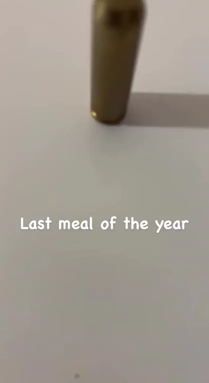 Last Meal of the Year