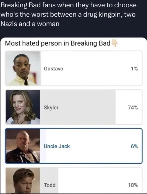 Breaking Bad Worst Person Poll