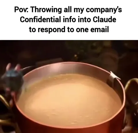 Throwing Company Secrets Into Claude