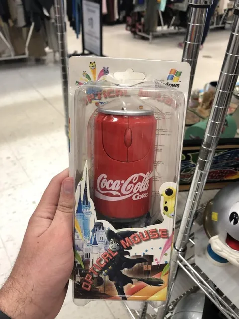 Coca-Cola Can Optical Mouse