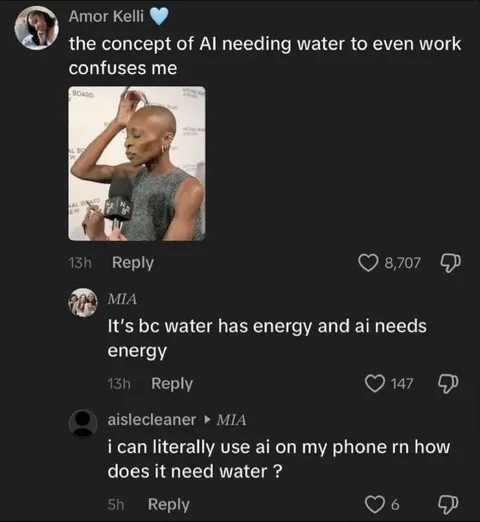 AI Needs Water to Work