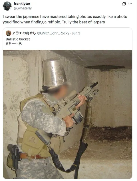 Ballistic Bucket Soldier