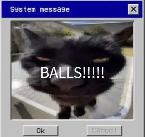 System Message: Balls!!!!!