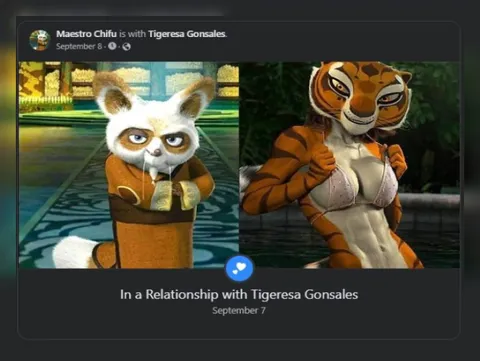 Shifu in a Relationship with Tigress