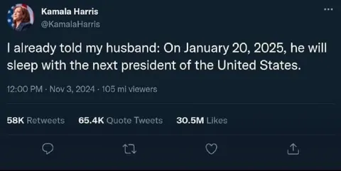 Husband Sleeps With Next President