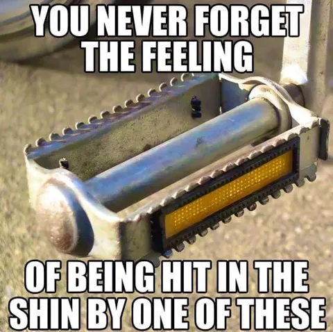 Hit in the Shin by One of These
