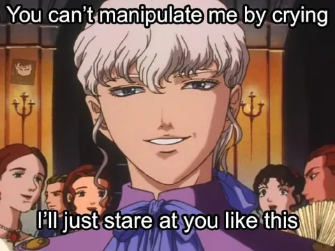 You Can't Manipulate Me by Crying