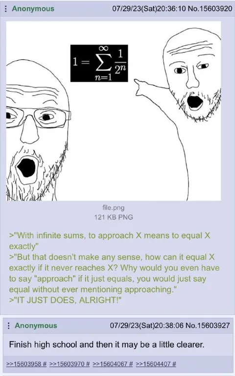 Infinite Sums Make No Sense