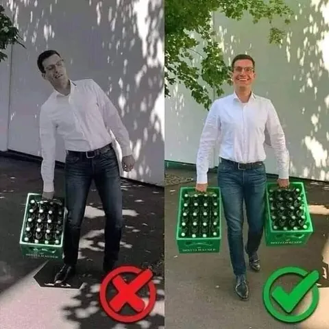 Как правильно нести пиво