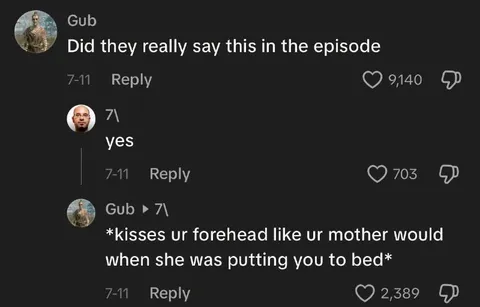 Kisses Your Forehead Like Mom