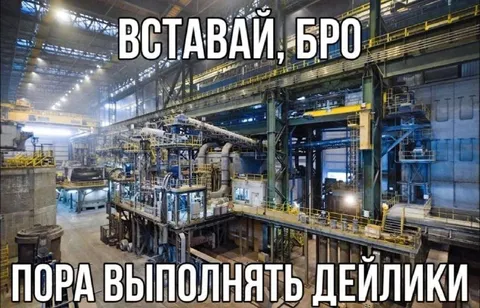 Пора выполнять дейлики