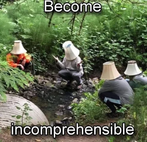 Become Incomprehensible Lamp People