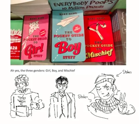 The Three Genders: Girl, Boy, Mischief