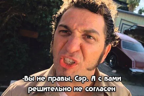 Я с вами решительно не согласен