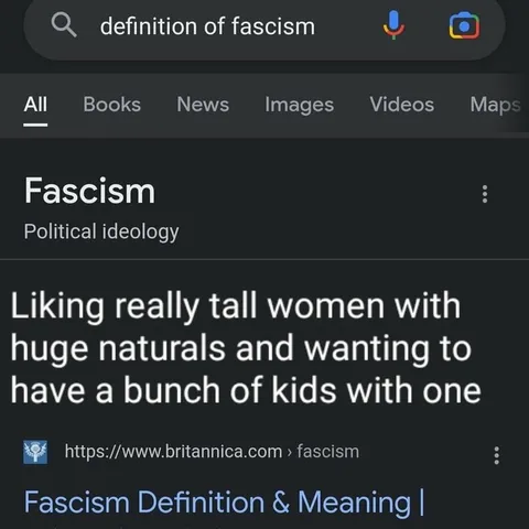 Fascism According to Google